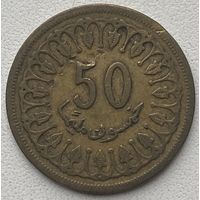 Тунис 50 миллимов 1993 г.