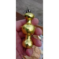 РЕДКАЯ ЁЛОЧНАЯ ИГРУШКА СССР САМОВАР КАТАЛОГ СОСТОЯНИЕ ! НА  ФОТО . ОРИГИНАЛ  .  Распродажа Коллекции !!! . Экспресс  Аукцион  не с рубля без МПЦ и прочего 3 ДНЯ  .Много лотов в продаже .