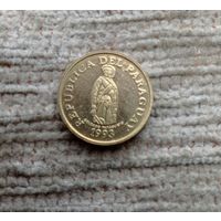 Werty71 Парагвай 1 гуарани 1993 Табак солдат