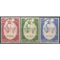 Ватикан. Пасха. 1969г. Mi#544-46. Серия.