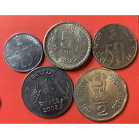 Индия 5 монет