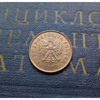 5 грошей 1990 Польша #01 aUNC