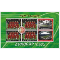 Сент-Винсент и Гренадины 2008 год Спорт. Футбол - Еврокубок 2008 MNH