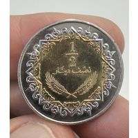 1/2 динара 2004 Ливия