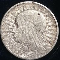 2 злотых 1933 года Ядвига со знаком