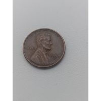 США 1 цент 1957 год/D/