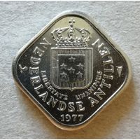 Нидерландские Антильские острова 5 центов, 1977 г., KM# 13  ю