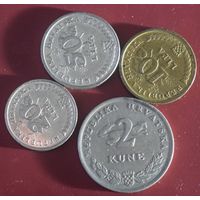 Хорватия 4 монеты