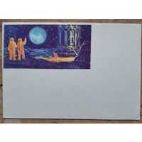 Конверт. Соколов А. Космос. 1960-е. Издание министерства связи БССР. Чистый.