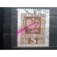 Польша, 1930. Доплатная марка