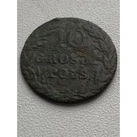10 грошей 1816 год не чищена