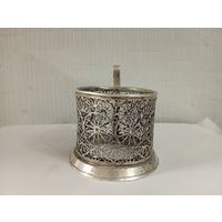 Подстаканник "Скань" 3.Мельхиор,СССР.