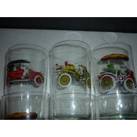 Набор Стаканов ГДР Ретро Авто