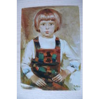Адамчук М., Юлек; 1984, чистая, изд. Польша (портрет, девочка, дети).