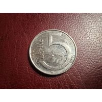 Чехия 5 крон 2010