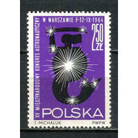 Польша - 1964 - Астронавтический конгресс - [Mi. 1526] - полная серия - 1  марка. MNH.  (Лот 49JD)-TG2P3