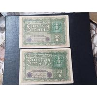 50 марок 1919г Берлин Германия