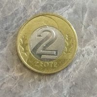 2 злотых 2019 Польша