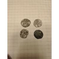 Двуденарий , 4 штуки. (1569,1566,1620 год). ВКЛ.