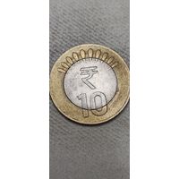 Индия 10 рупий 2012