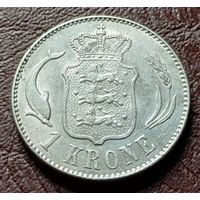 Дания 1 крона, 1916     ( 1-10-2 )