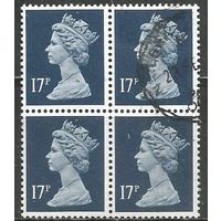 Британия. Королева Елизавета II. 1983г. Mi#948. Кв.блок.