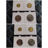 Распродажа !!! Сан-Томе и Принсипи 4 монеты (50 сентимо, 1, 10, 20 добра) 1977-1990 гг. UNC