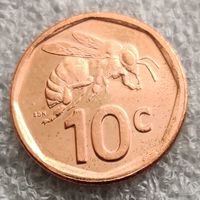ЮАР 10 центов  2023 г.
