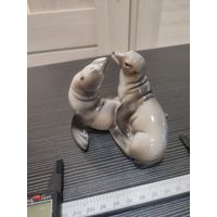 Статуэтка морские котики розенталь rosenthal, германия