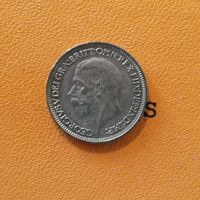 Великобритания 1 фартинг, 1933 г, KM# 825