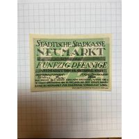 50 пфеннигов (нотгельды) г. Германия Нюмаркт-1201