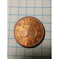 50 эре Швеция 2001 год