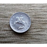 Werty71 Турция 5 лир 1983 Всадник Мустафа Кемаль Ататюрк на лошади Колосья пшеницы