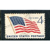 США. Национальный флаг. Новый американский флаг (49 штатов)