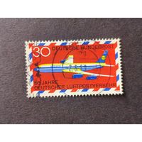 Германия 1969. 50-летие немецкой авиапочты