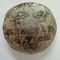 1 Эре  1733 г. Швеция.  СЕРЕБРО.
