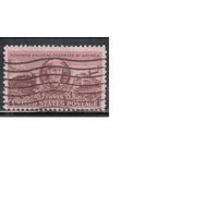 США-1950, (Мих.611), гаш. , Личности, Железная дорога, Паровоз(одиночка),