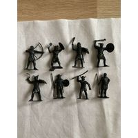 Комплект солдатиков, СССР, начало 80-х гг. "Викинги"