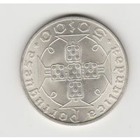 Монета 50 эскудо 1970 года. Португалия. Серебро.