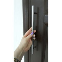 Ручка мебельная хром, 192/275 мм, KVT, 13 шт