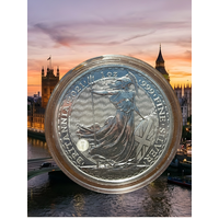 2 фунта 2021 Британия Серебро 999/1000! Сторгуй за свою цену