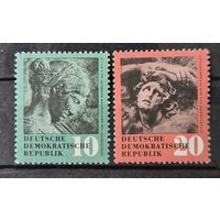 Германия, ГДР 1958 г. Mi.667-668 MNH** полная серия