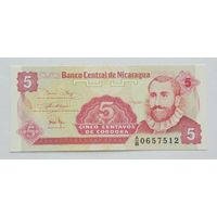 Никарагуа 5 сентаво 1991