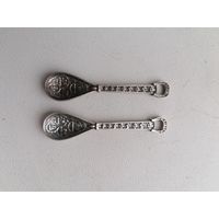 Ложечки загребушки , серебро 925 пр, торги с Рубля