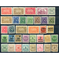 Рейх 2 - 30+ марок - MNH, MLH, MH, чистые, без клея. #O-W-66-E-2