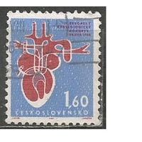 Чехословакия. 4-й кардиологический конгресс. Прага. 1964г. Mi#1482.
