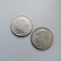 5 злотых 1933 две штуки