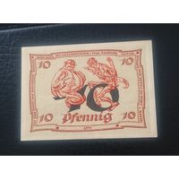 Нотгельд 10 пфеннигов