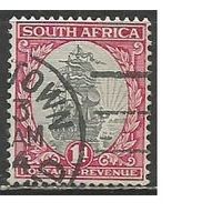 Южная Африка. Парусник "Drommedaris". 1926г. Mi#23.