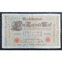 1000 марок Германия 1910 г. (Nr литера А)